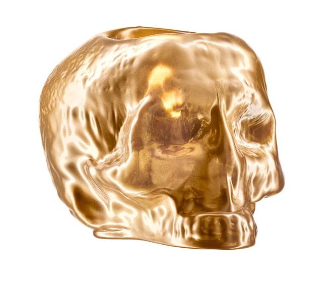 Hovedbilde Skull Metallic Gold