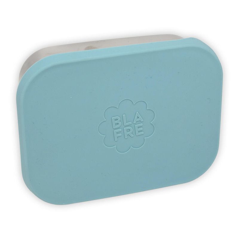 Matboks i stål - blå Blafre