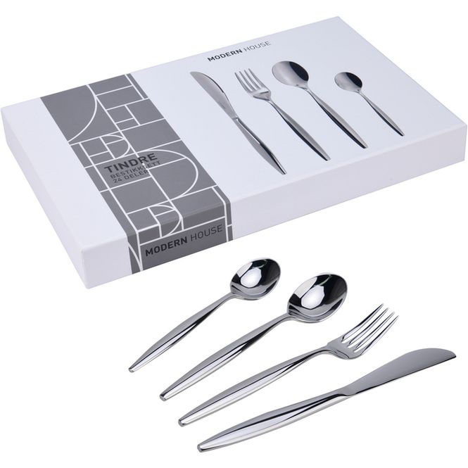 Main Image Tindre bestikk 24-deler