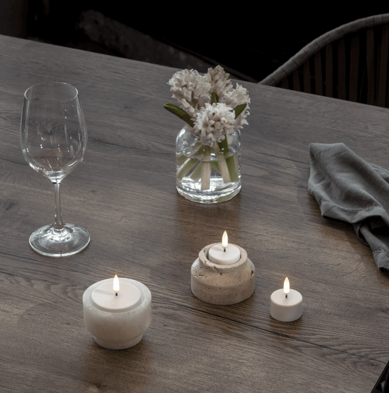 Uyuni oppladbart maxi-telys 2-pk