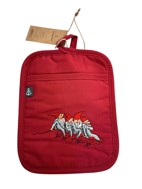 Hovedbilde Nisse Gryteklut rød 23 X 18 cm