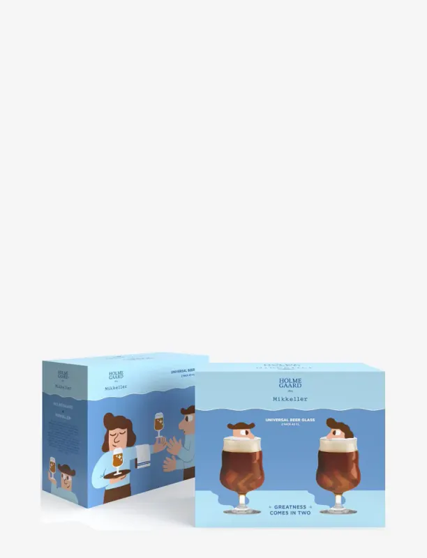 Mikkeller Universal Ølglass 40cl 2-pk